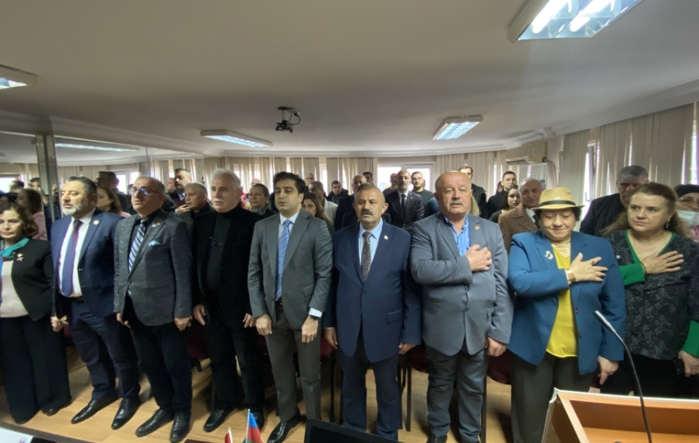 İstanbulda Xocalı soyqırımının qurbanları yad edilib VİDEO