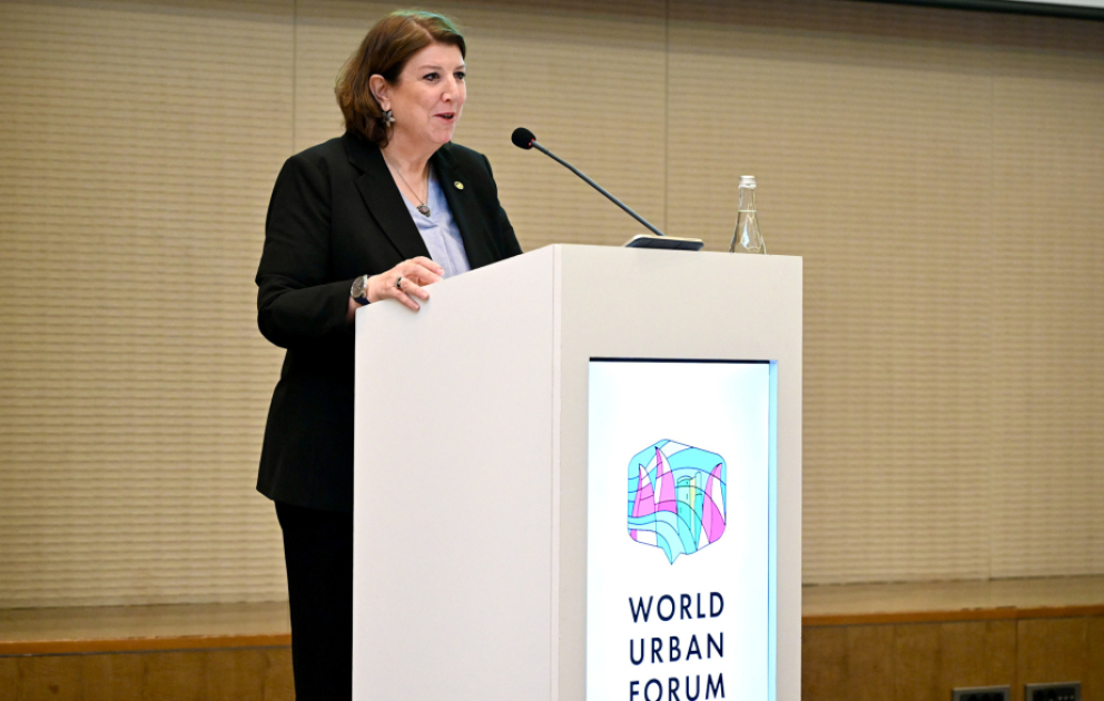 Anna Soave: WUF13 Azərbaycanın urbanizasiya və şəhər siyasətinin formalaşmasında strateji rolunu gücləndirə bilər VİDEO