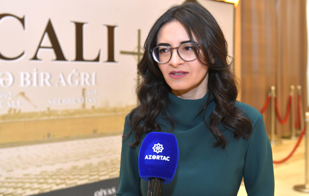 Gülzar Mustafayeva: Üç faciə arasında paralellər aparmaqla müharibənin dəyişməyən simasını göstərmək istədik VİDEO
