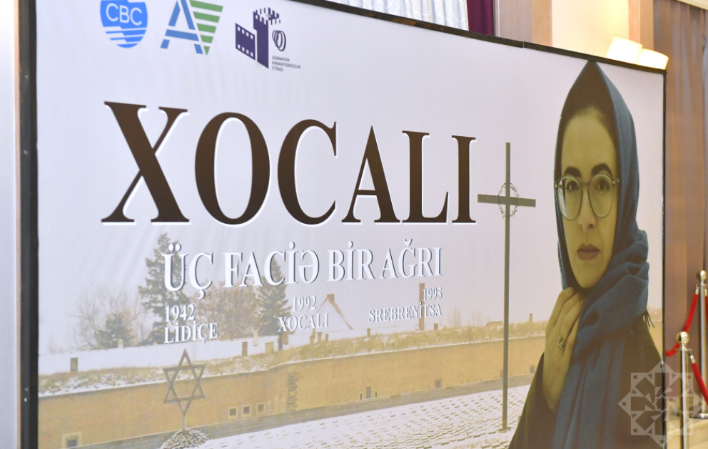 Nizami Kino Mərkəzində “Xocalı. Üç faciə – bir ağrı” sənədli filmi təqdim olunub VİDEO