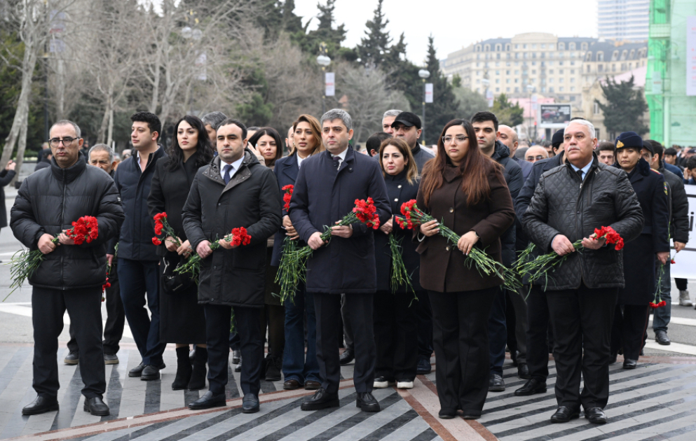 AZERTAC staff commemorates victims of Khojaly tragedy VIDEO