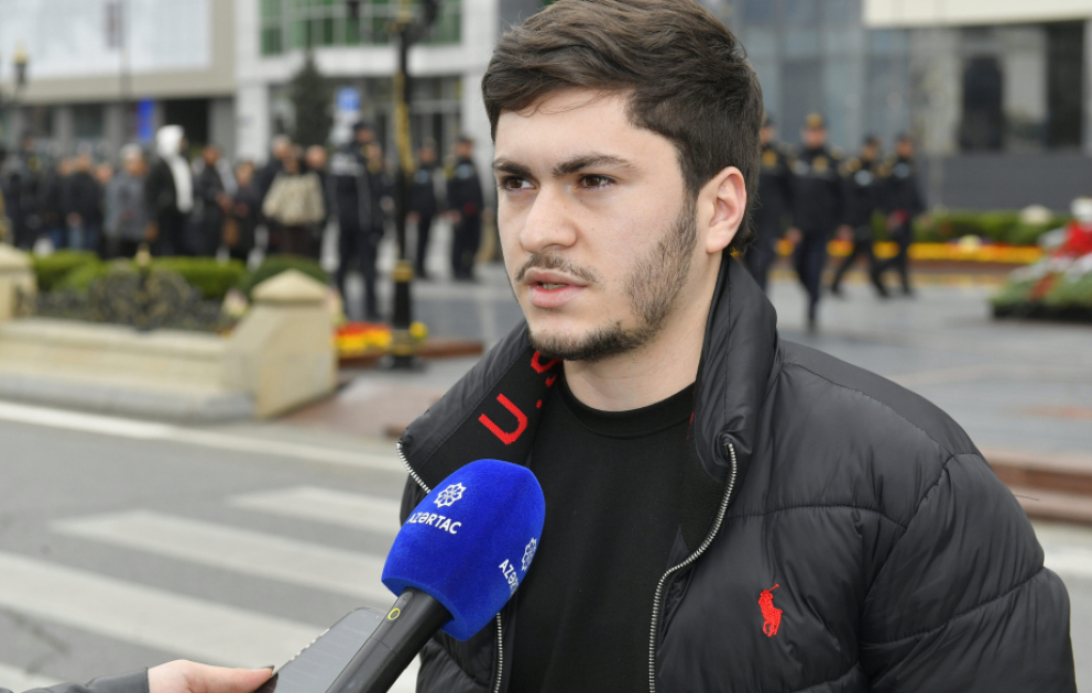Tələbə: Xocalı hadisələrini xatırlamaq və gələcək nəsillərə ötürmək olduqca önəmlidir VİDEO