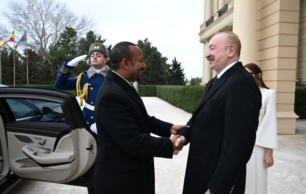 Cérémonie d’accueil officiel du Premier ministre éthiopien VIDEO