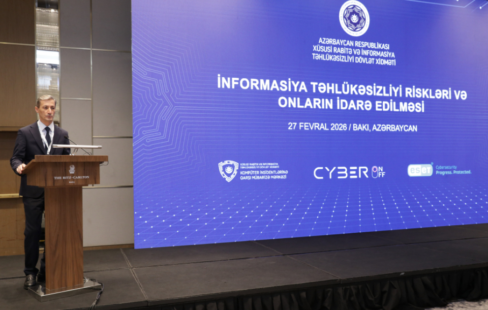 İnformasiya təhlükəsizliyi risklərinin aradan qaldırılması üçün təhdidlər və həllər kataloqu hazırlanıb VİDEO