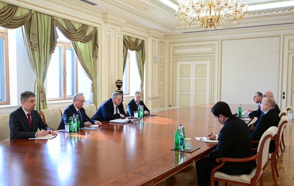Le président azerbaïdjanais reçoit le vice-Premier ministre russe VIDEO