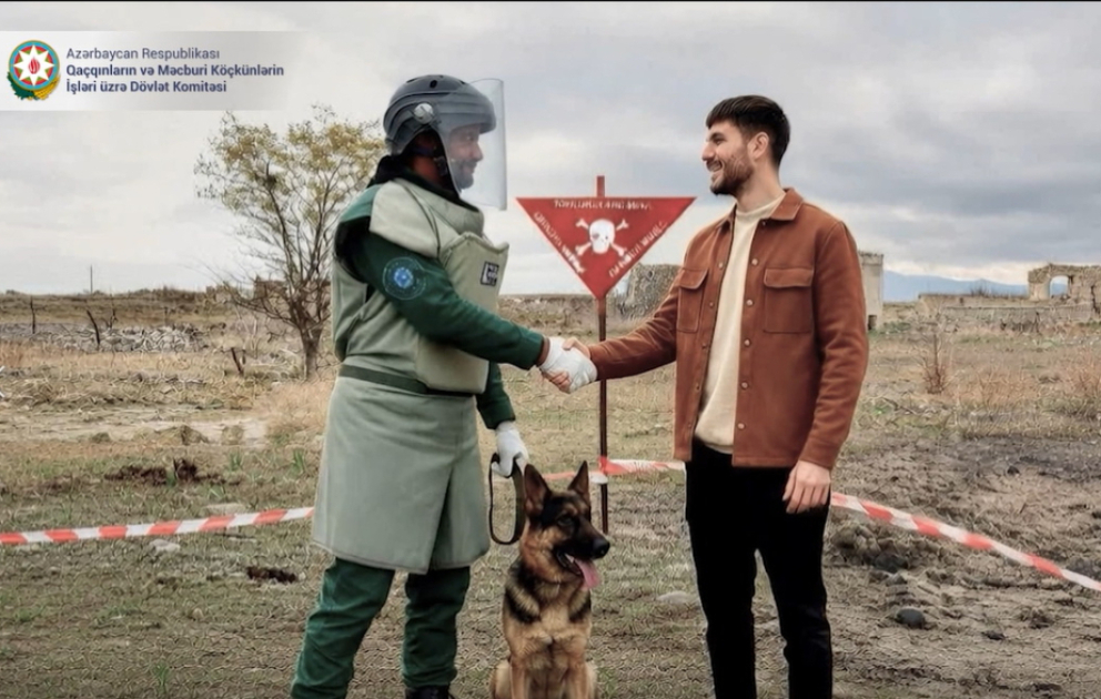 Mina təhlükəsi ilə əlaqədar maarifləndirici videoçarx hazırlanıb VİDEO