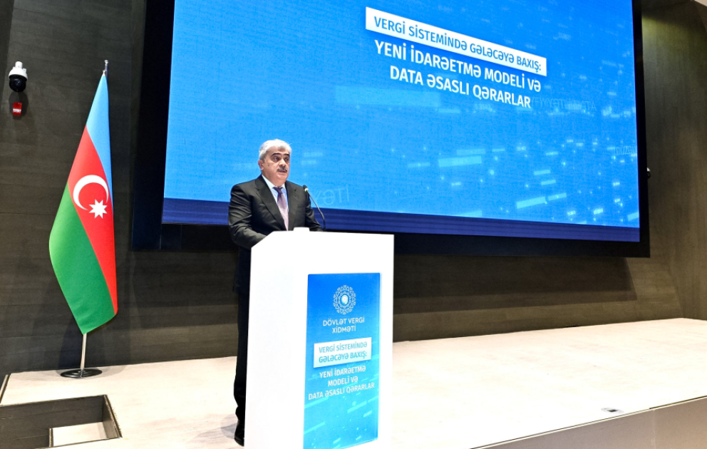 Samir Şərifov: Vergilər ictimai rifahın qorunması üçün etibarlı resurs bazasını yaratmalıdır VİDEO