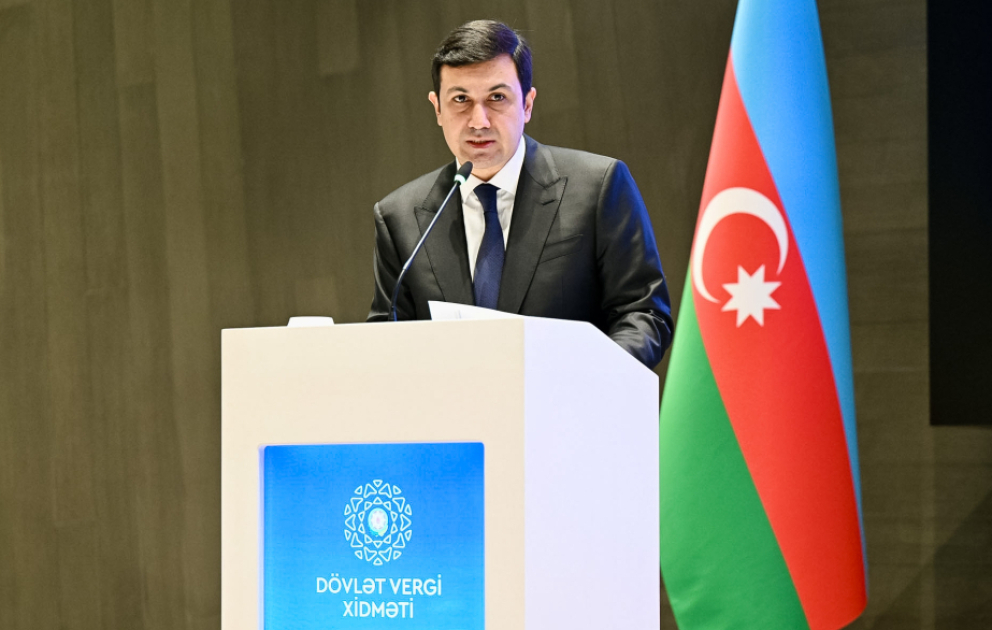 Dövlət Vergi Xidmətinin rəisi: Ötən il fiskal daxilolmaların həcmi 24 milyard manat olub VİDEO
