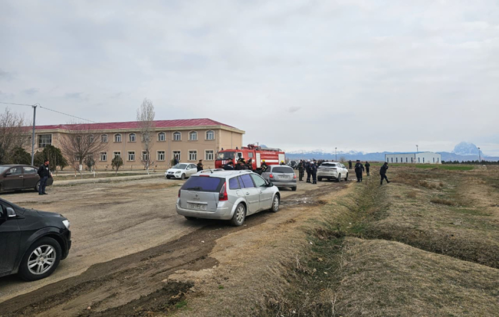 Naxçıvan Beynəlxalq Hava Limanına dron hücumu olub VİDEO