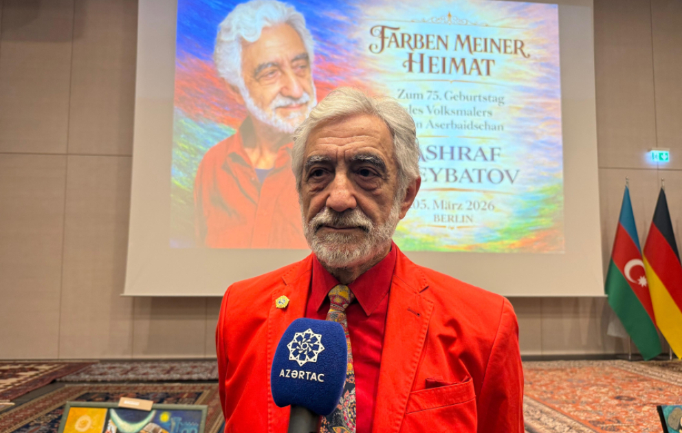 Əşrəf Heybətov: Azərbaycan rəssamı kimi mənim missiyam mədəniyyətimizi təbliğ etməkdir VİDEO