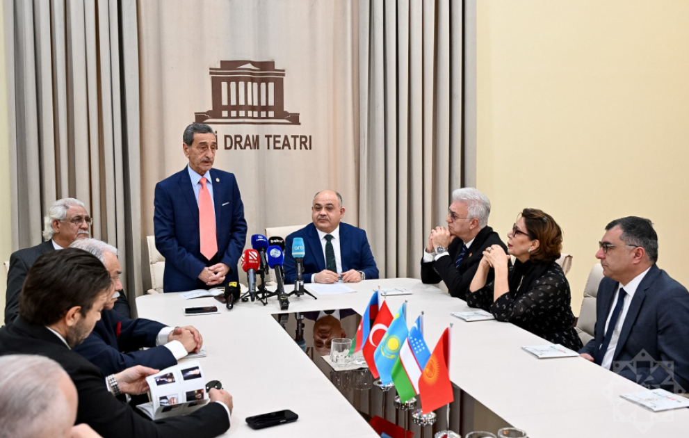 Akademik Milli Dram Teatrında Milli Teatr Günü münasibətilə təntənəli tədbir VİDEO