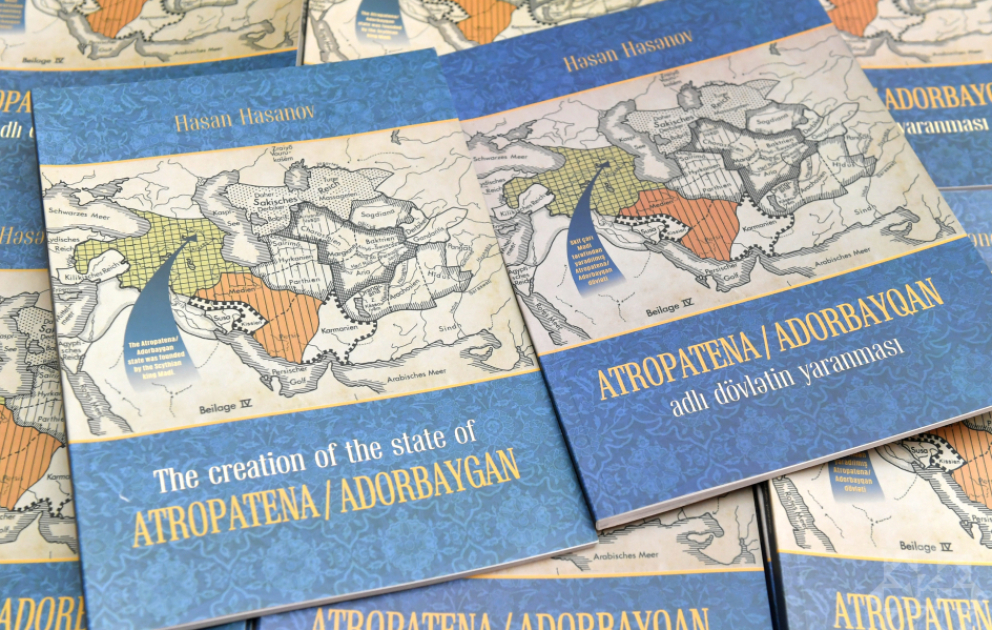 “Atropatena – Adorbayqan adlı dövlətin yaranması” kitabı təqdim edilib VİDEO