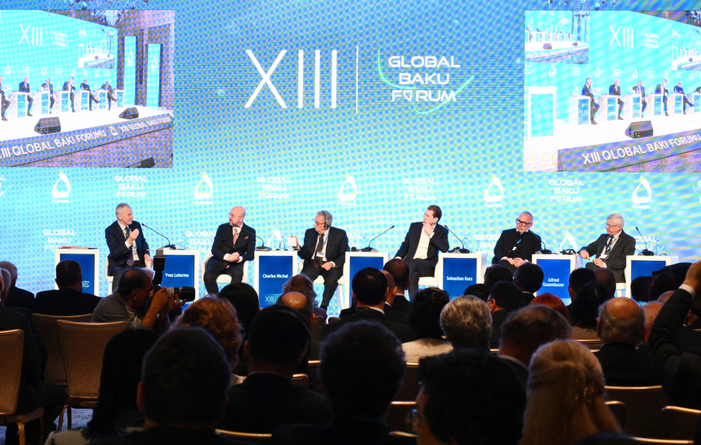 Baku-hosted 13th Global Baku Forum features first panel session on global security and balance of power VIDEO
