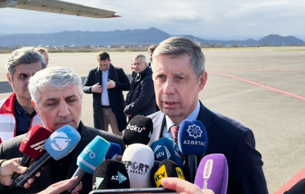 Rusiya səfiri İrana humanitar yardımın tranzitinə görə Azərbaycana təşəkkür edib VİDEO