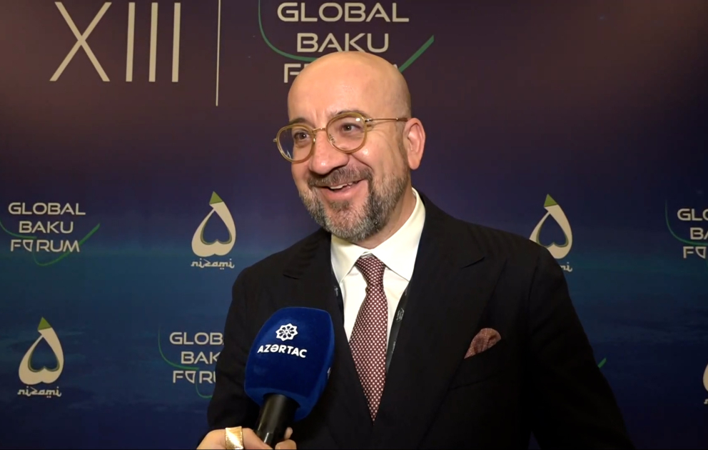 Şarl Mişel: Bakı qlobal dialoq və əməkdaşlıq üçün mühüm platformaya çevrilib VİDEO