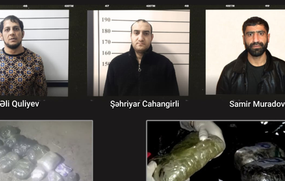Biləsuvarda 16 kiloqram narkotik vasitə aşkarlandı VİDEO