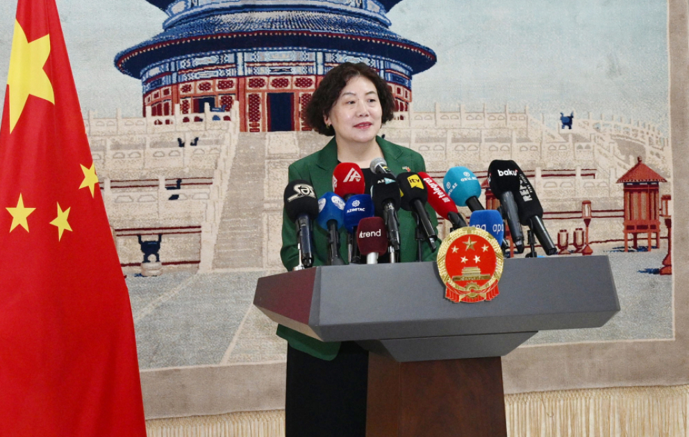 Lu Mey: Çin modernləşmə imkanlarını Azərbaycan ilə paylaşmağa hazırdır VİDEO