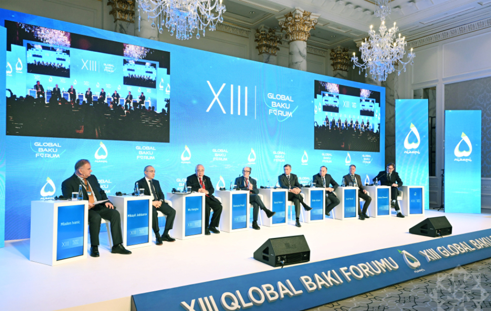 Второй день XIII Глобального Бакинского форума: «Китай и Инициатива по глобальному управлению» ВИДЕО