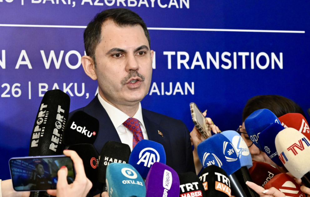 Murat Kurum: COP31-də bərpaolunan enerji mənbələri və iqlim maliyyəsi mövzusu diqqətdə saxlanılacaq VİDEO