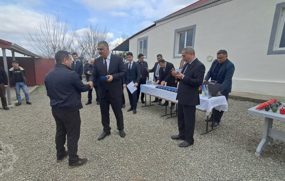 Xocavəndin Xanoba kəndində 25 ailəyə evlərinin açarları təqdim olunub VİDEO