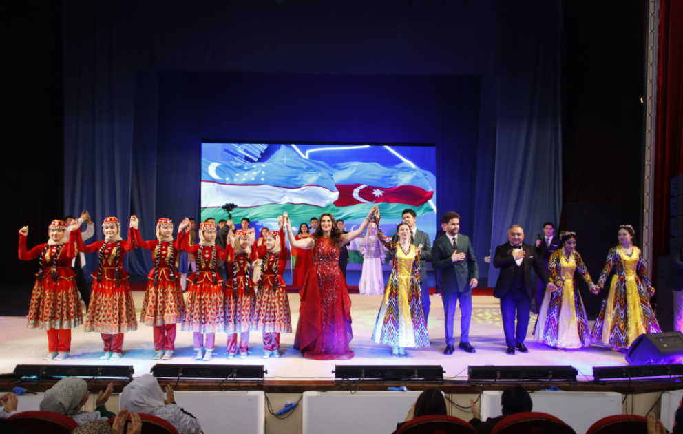 Gülüstan şəhərində Novruz bayramına həsr olunmuş bayram konserti