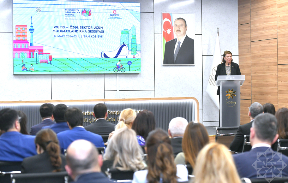 Özəl sektorun nümayəndələrinə WUF13-ün biznes üçün yaratdığı imkanlar təqdim olunub VİDEO