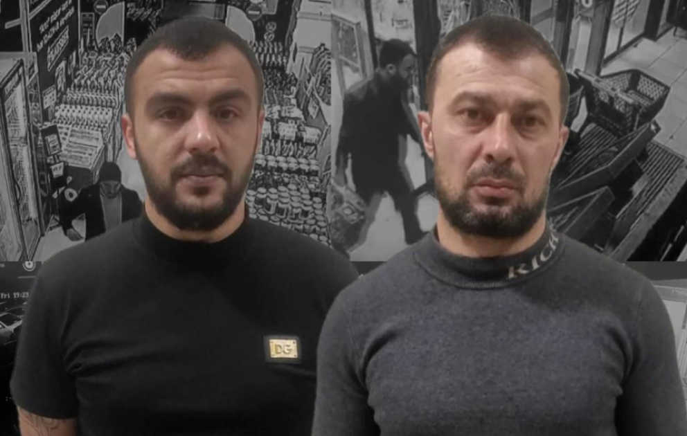 Paytaxtın Nizami rayonunda marketdə soyğunçuluq edən iki nəfər saxlanılıb VİDEO