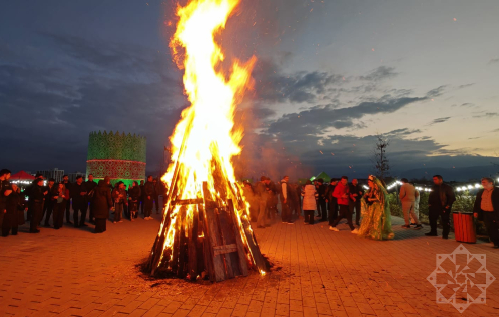 Ağdam şəhərində Novruza həsr olunmuş bayram konserti VİDEO
