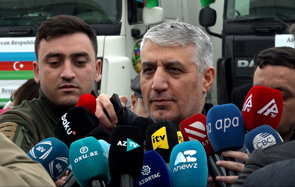İran səfiri: İlk humanitar yardımın Azərbaycandan göndərilməsini çox yüksək qiymətləndiririk VİDEO