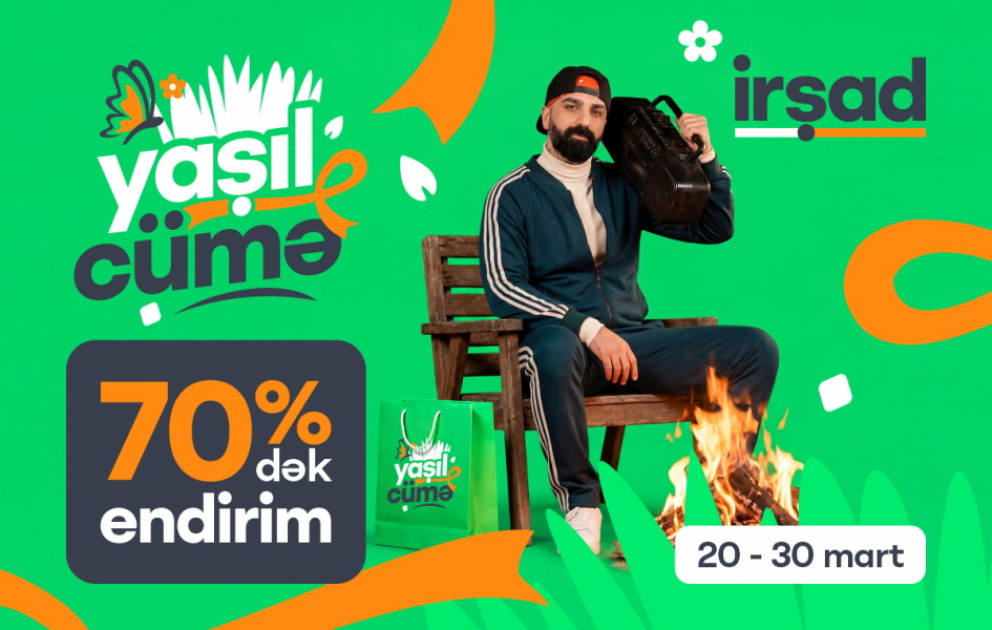 ®  Çöldə bahar, “İrşad”da isə Yaşıl Cümə havası var! VİDEO