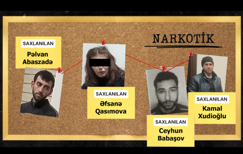 Sumqayıtda 34 kiloqramdan artıq narkotik vasitə aşkarlanıb VİDEO