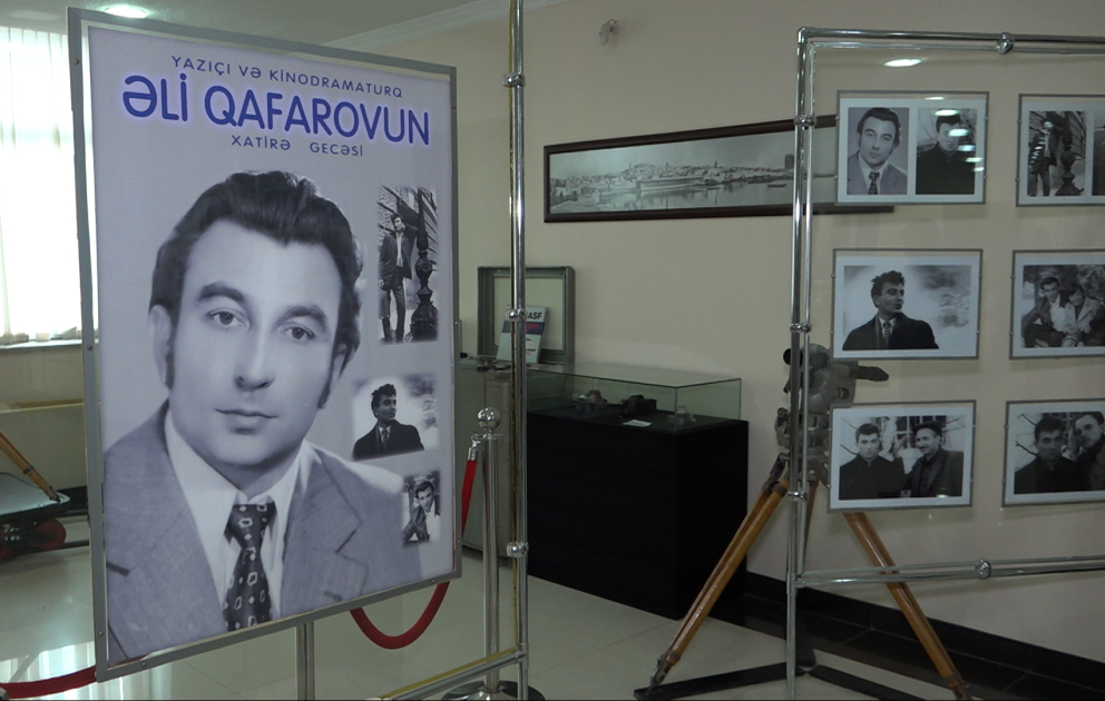 Kinodramaturq və yazıçı Əli Qafarovun 90 illik yubileyi qeyd olunub VİDEO