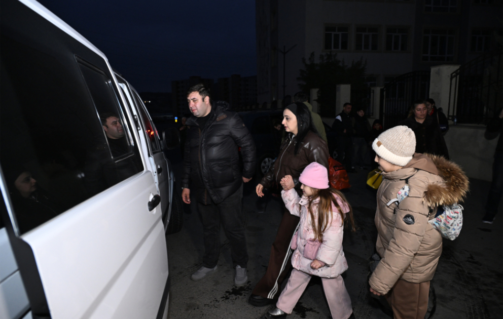 Azerbaijan relocates families to Khojavand city and Khanabad village of Khojaly district VIDEO