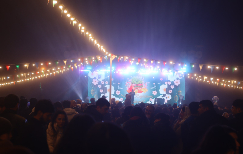 Xankəndidə bayram konserti atəşfəşanlıqla başa çatıb VİDEO