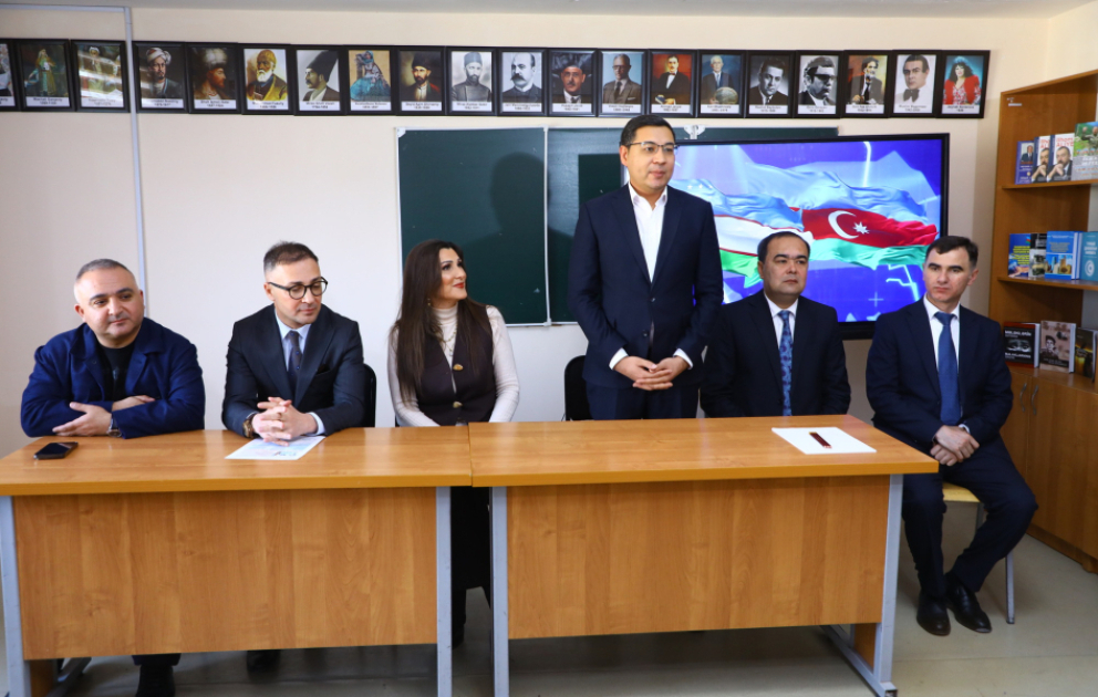 Gülüstan Dövlət Universitetində Səməd Vurğunun adını daşıyan Azərbaycanşünaslıq auditoriyası yaradılıb VİDEO