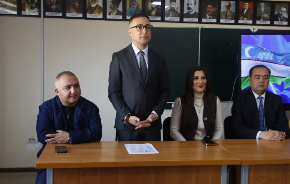 В Гулистанском государственном университете создана аудитория азербайджановедения имени Самеда Вургуна ВИДЕО