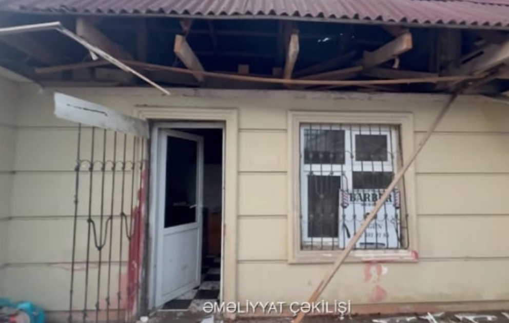 Bakıda obyektdə partlayış olub, 1 nəfər xəsarət alıb VİDEO