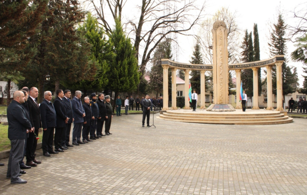 31 Mart soyqırımı qurbanlarının xatirəsi Balakəndə anılıb