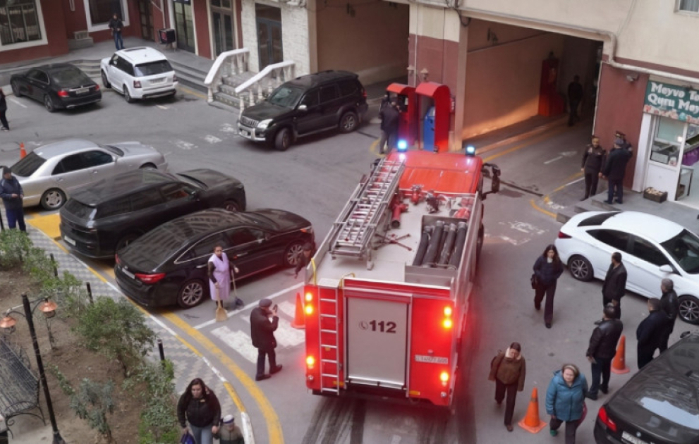 Bakıda yaşayış kompleksində təlim zamanı aşkarlanan nöqsanların aradan qaldırılmasına dair tapşırıqlar verilib VİDEO