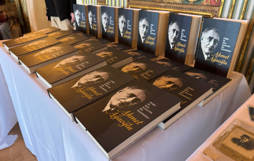 İstanbulda Əhməd bəy Ağaoğluna həsr edilən kitab ictimaiyyətə təqdim olunub VİDEO