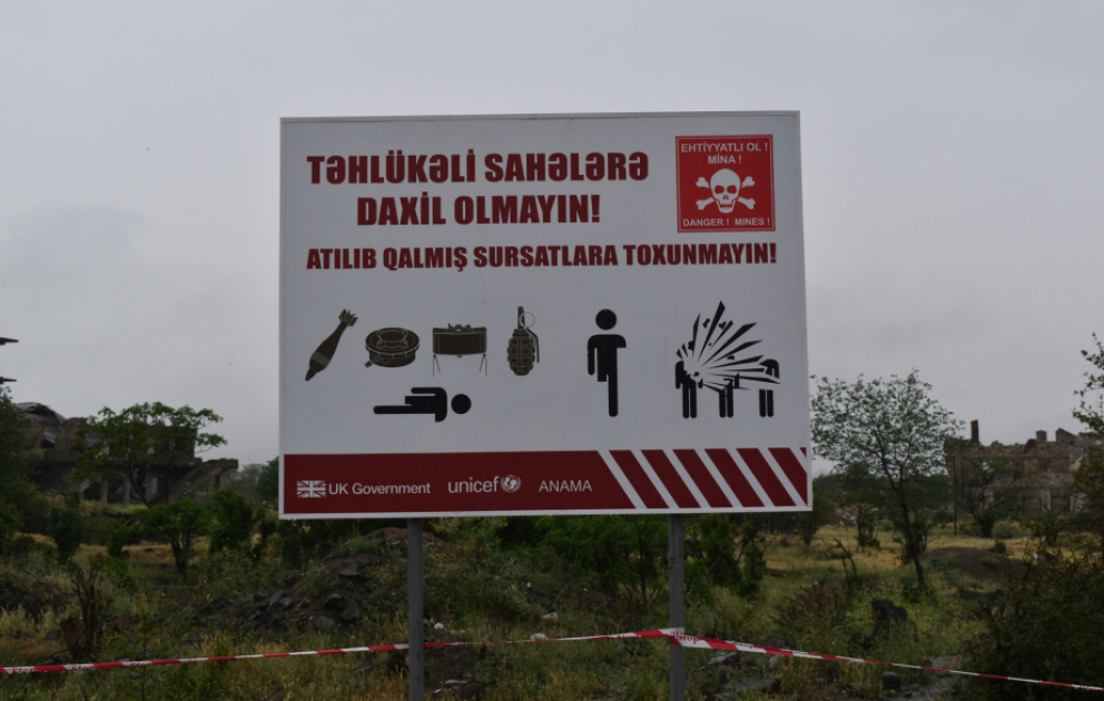 Ağdərədəki mina partlayışı ilə bağlı birgə məlumat - YENİLƏNİB VİDEO