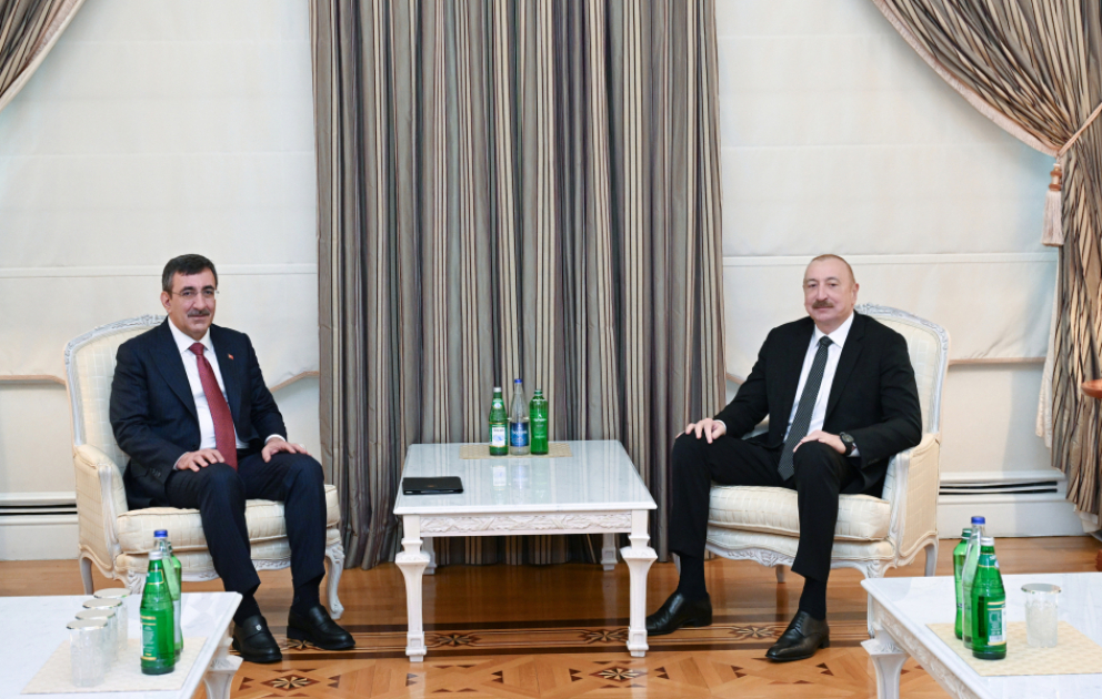 President Ilham Aliyev received delegation led by Vice President of Türkiye VIDEO
