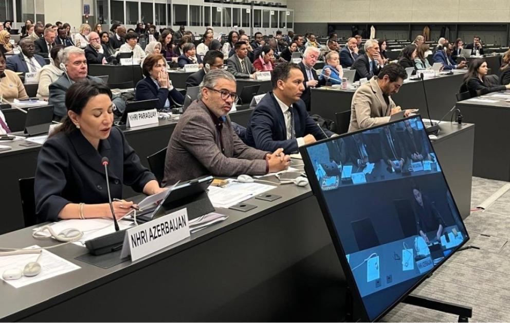 Cenevrədə Azərbaycanın rəqəmsal mühitdə insan hüquqlarının müdafiəsi təcrübəsi təqdim olunub VİDEO