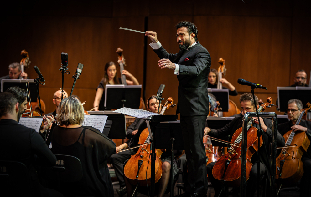 İstanbulda Eldar Mansurovun simfonik yaradıcılığına həsr edilən konsert olub VİDEO