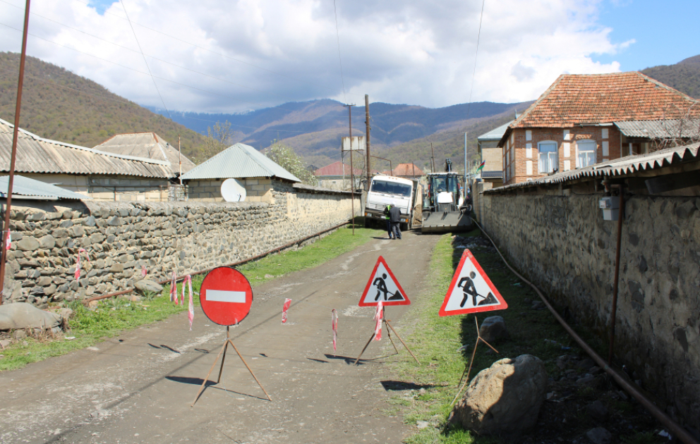 Balakənin su təminatı müasirləşir - su xətlərinin 70, kanalizasiya şəbəkəsinin isə 60 faizi inşa olunub  FOTO  VİDEO