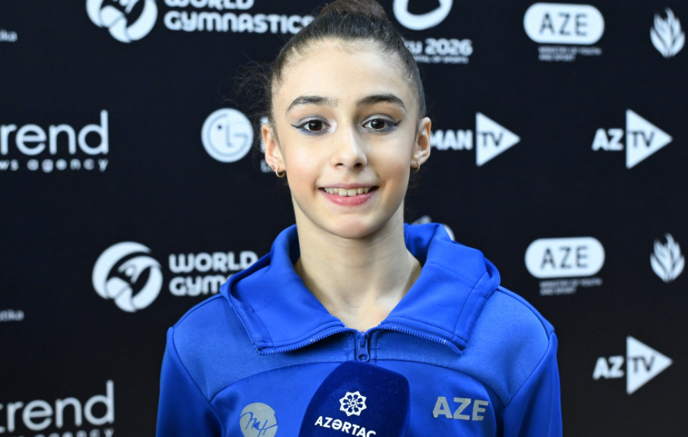 Azərbaycan gimnastı: “AGF Trophy”də əsas rəqibim elə özüməm VİDEO
