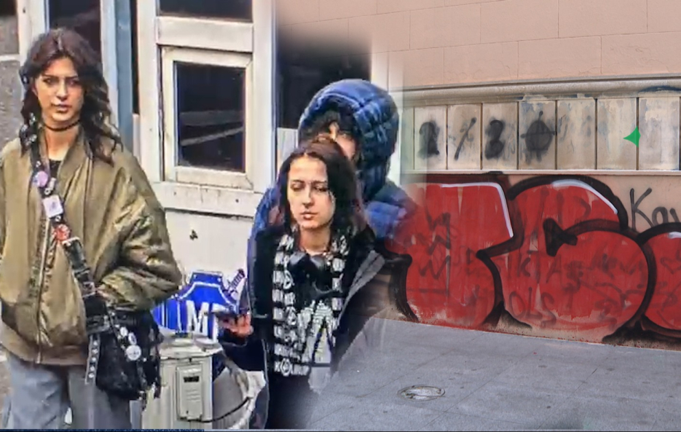 Bu sənətdir, yoxsa vandalizm? VİDEO