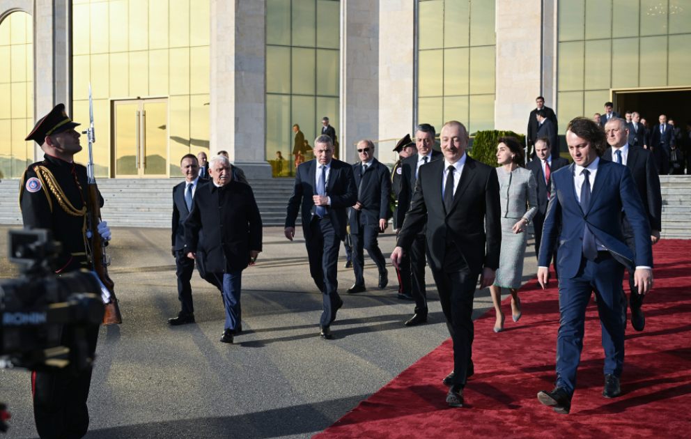 President Ilham Aliyev concluded state visit to Georgia VIDEO
