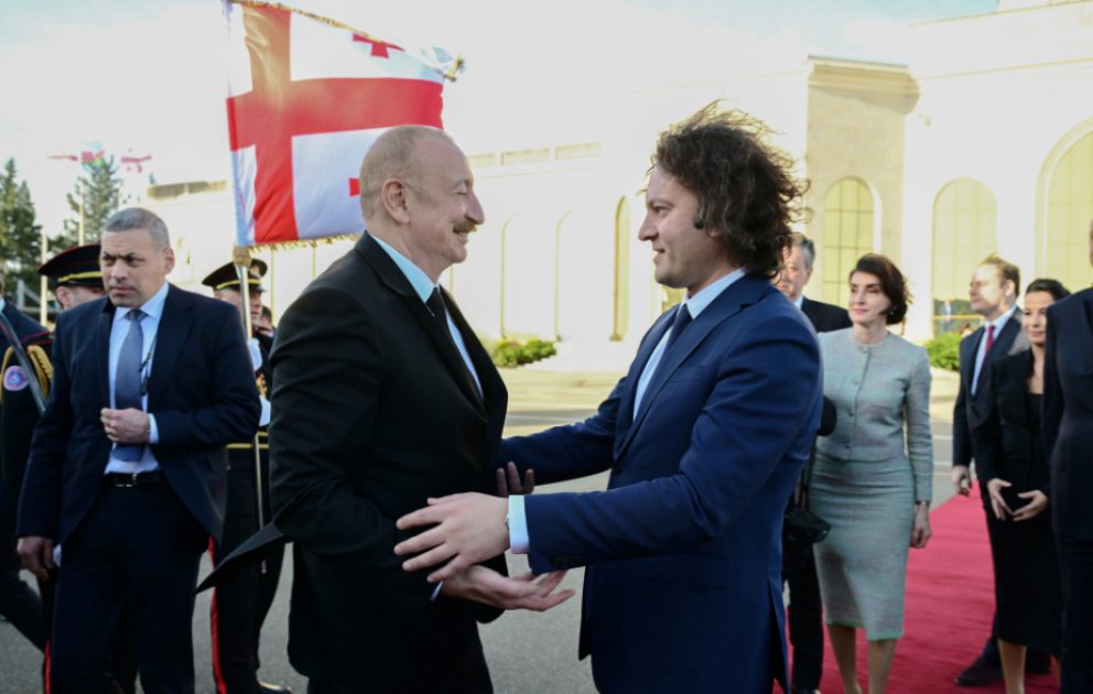 Une vidéo liée à la visite d’Etat du président Aliyev en Géorgie publiée sur ses comptes de médias sociaux VIDEO