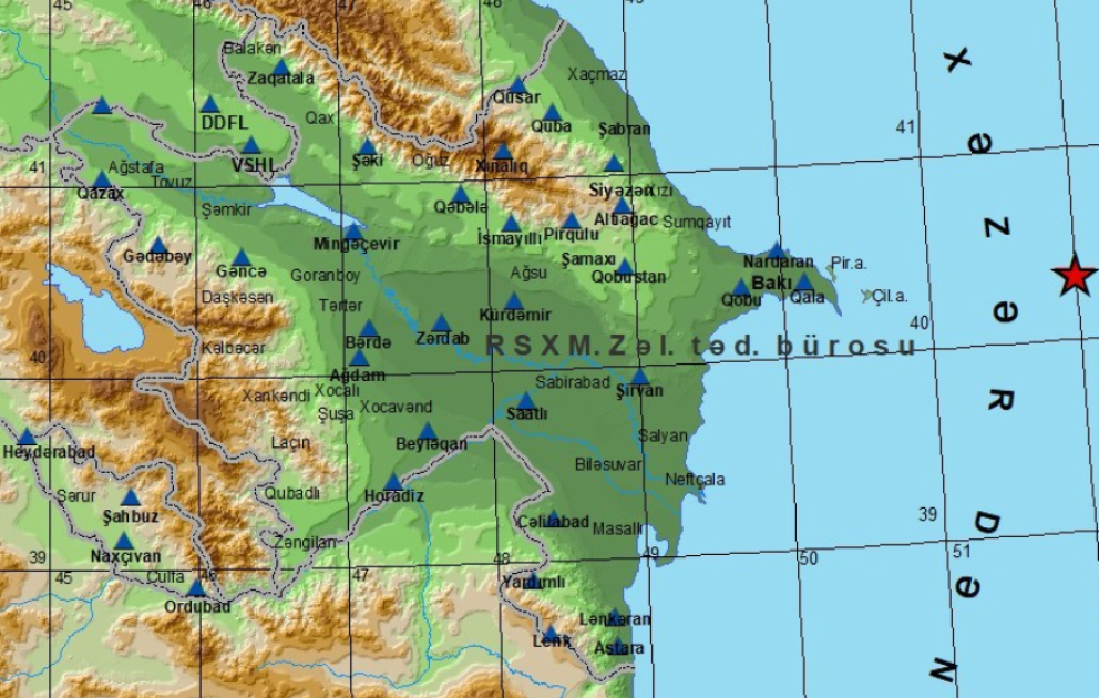 Magnitude 4.3 quake hits Caspian Sea VIDEO